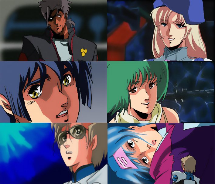 sheryl nome, ranka lee, saotome alto, klan klein, lynn minmay, and 7 more (macross and 3 more)