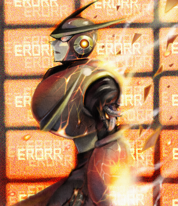 quick man (mega man and 1 more) drawn by moyaro