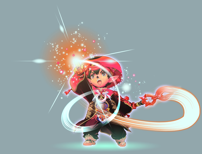 adventurer and geomancer (final fantasy and 1 more) drawn by hagiwara_kazushi