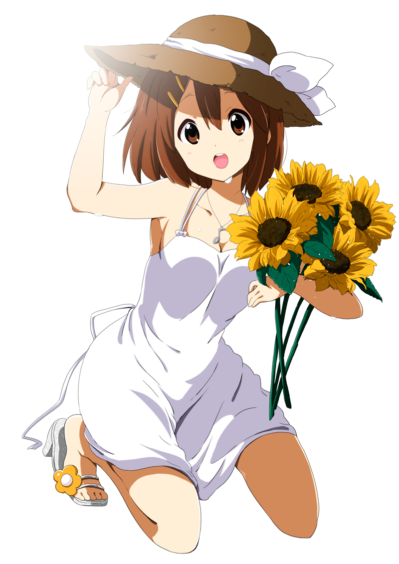 hirasawa yui (k-on!) drawn by ragho_no_erika