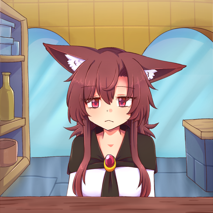 imaizumi kagerou (touhou and 1 more) drawn by wool_(miwol)