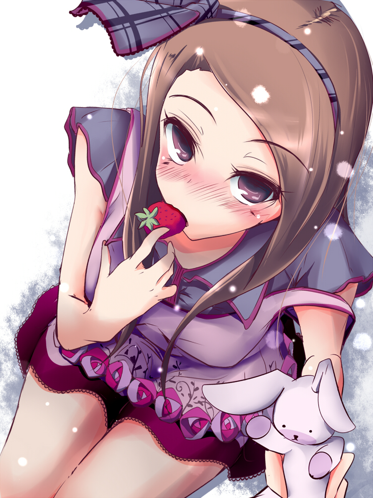 minase iori and usa-chan (idolmaster) drawn by natsu_(anta_tte_hitoha)