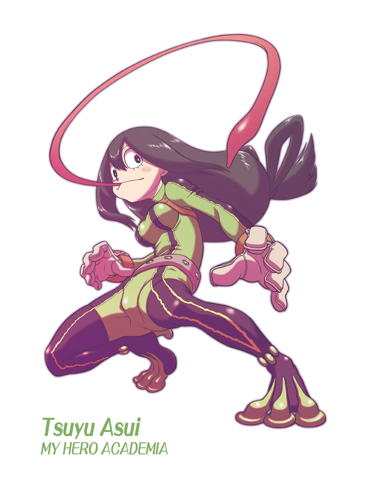 asui tsuyu (boku no hero academia) drawn by yoshikazu-shiihara