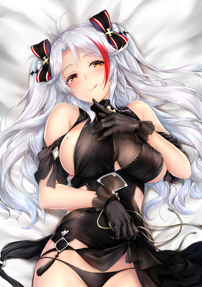 prinz eugen (azur lane) drawn by rei_kun