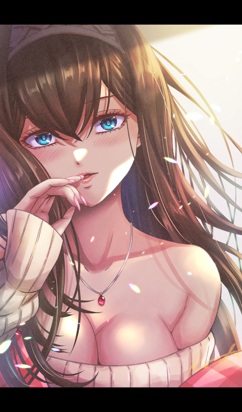 sagisawa fumika (idolmaster and 1 more) drawn by koya_(koya_x_00)