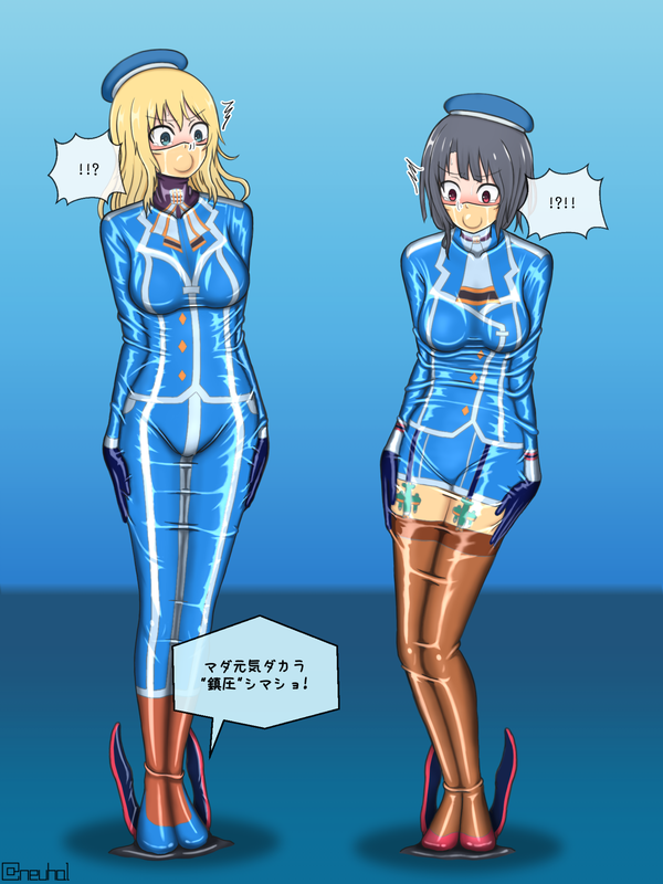 atago and takao (kantai collection) drawn by noiharu_(neuhal)