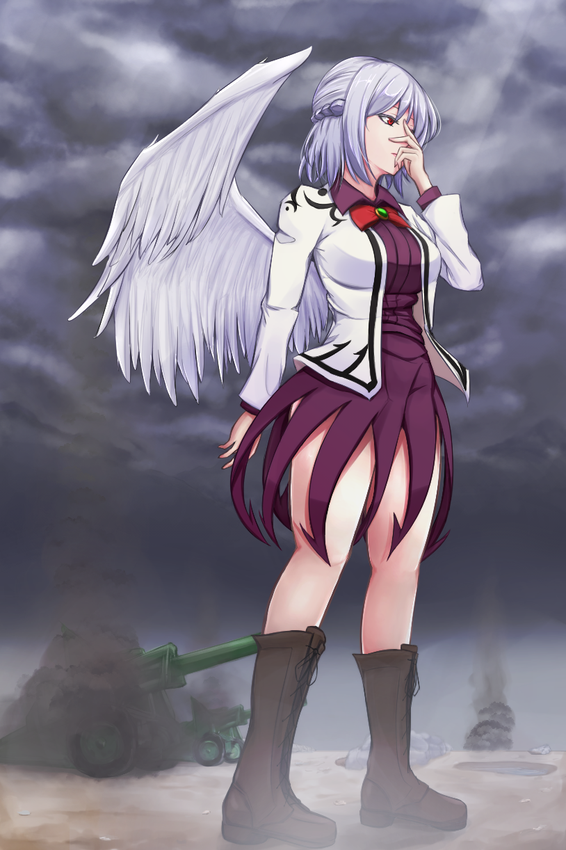 kishin sagume (touhou) drawn by usutominsutaa