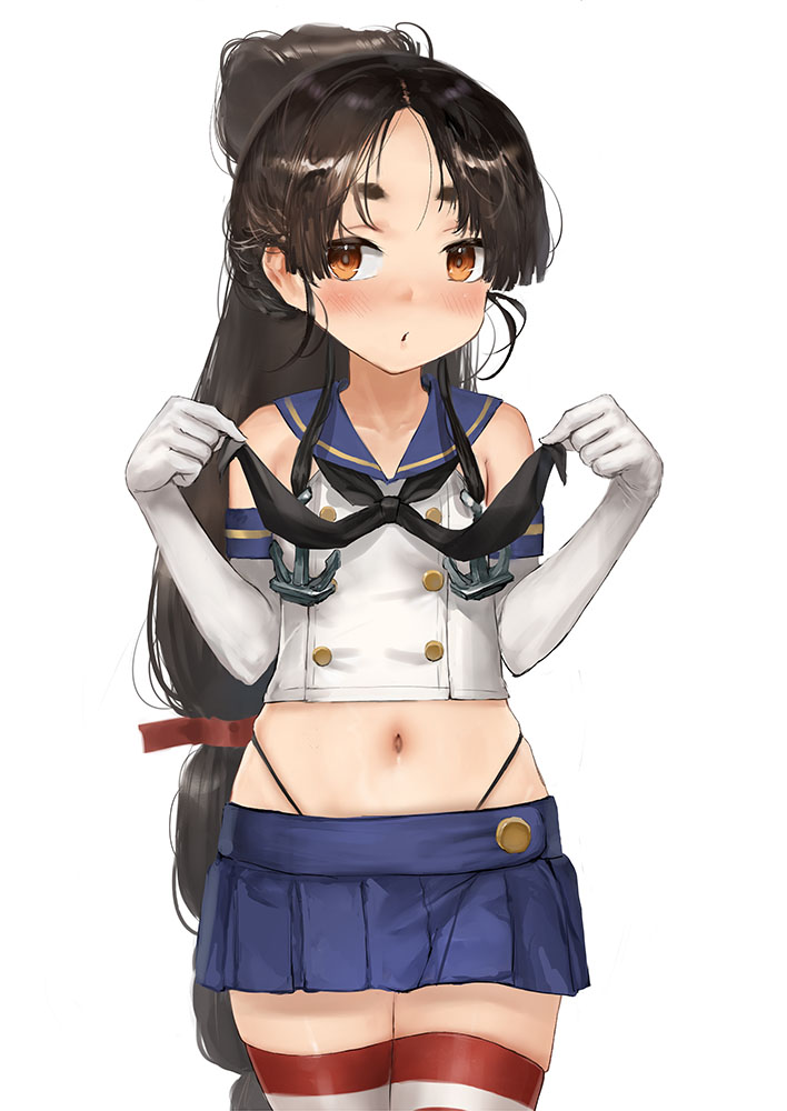 shimakaze and nisshin (kantai collection) drawn by toka_(marchlizard)