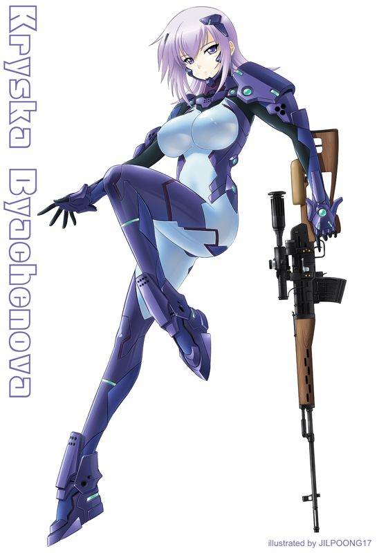 cryska barchenowa (muv-luv and 2 more) drawn by jilpoong17