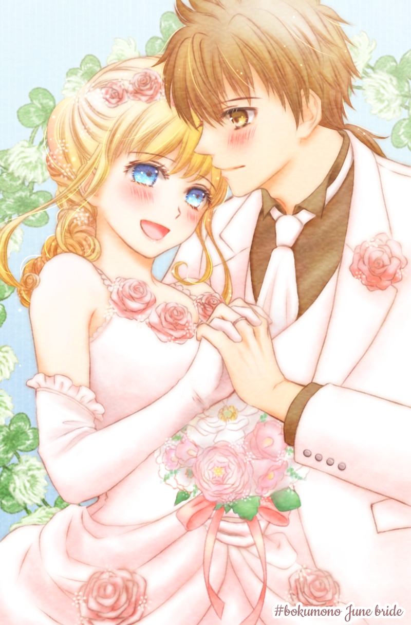nanami and hinata (bokujou monogatari and 1 more) drawn by azu_rin_go