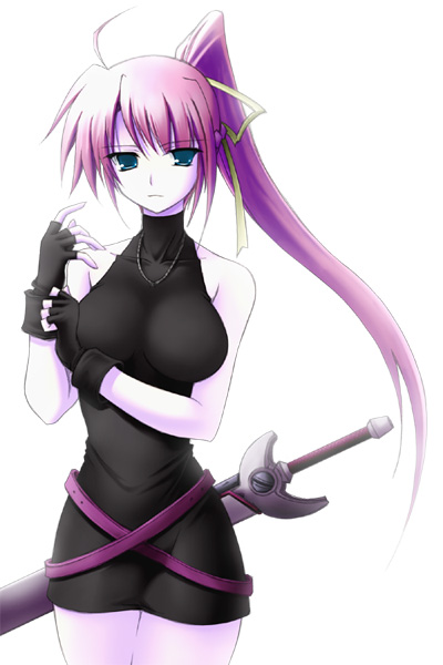 signum and laevatein (lyrical nanoha and 3 more) drawn by aoi_wakusei