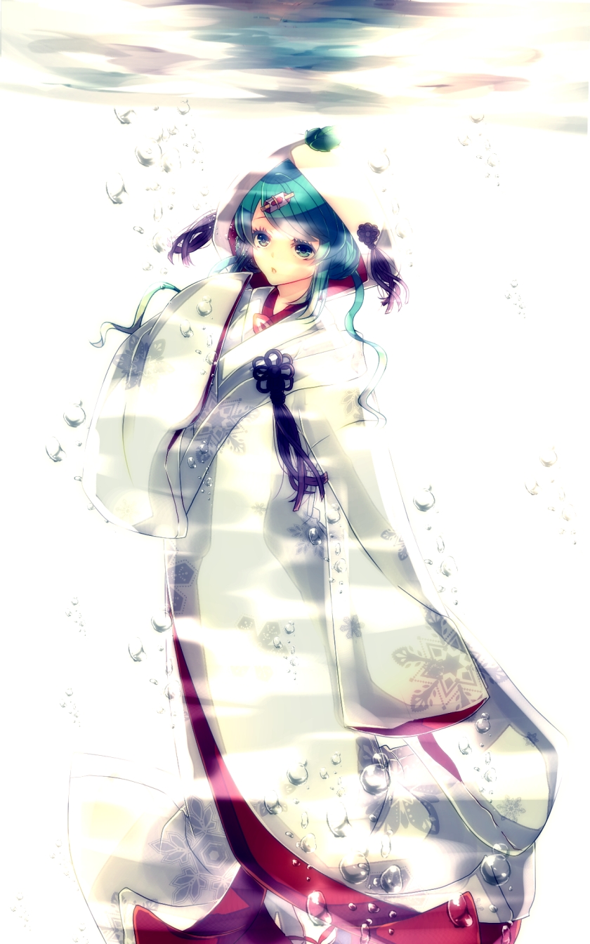 hatsune miku and yuki miku (vocaloid) drawn by yuki_yama
