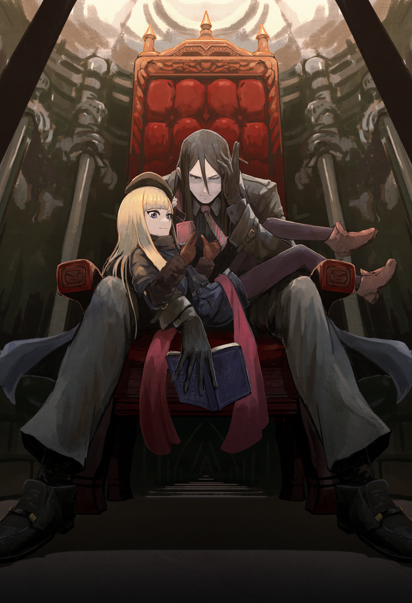 waver velvet, reines el-melloi archisorte, and lord el-melloi ii (fate and 1 more) drawn by renkoma