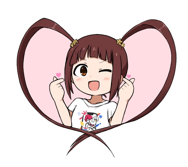 matsuda arisa (idolmaster and 2 more) drawn by kuro_megane_(cat-13)