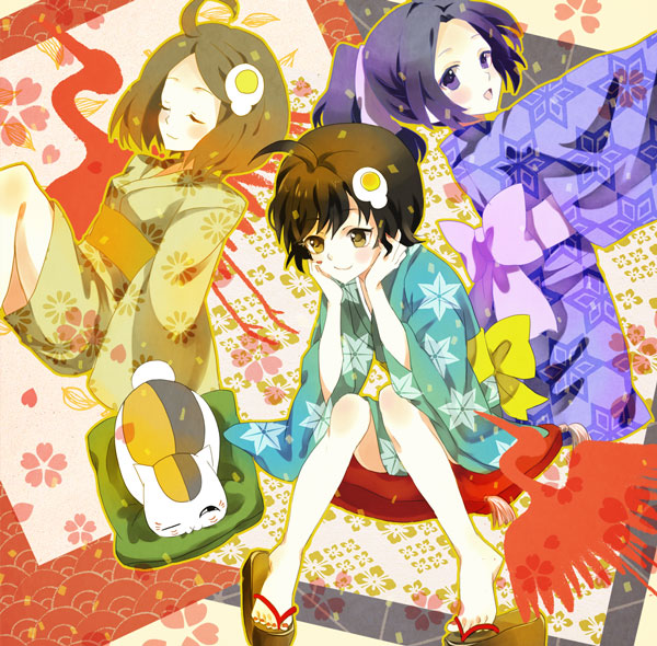 araragi tsukihi (monogatari and 1 more) drawn by masui
