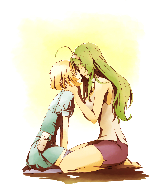 watanabe kanako and simone aragon (star driver) drawn by jako_(erika002)