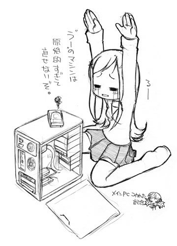 lucy maria misora and sasamori karin (to heart and 1 more) drawn by masakichi_(heppouku)