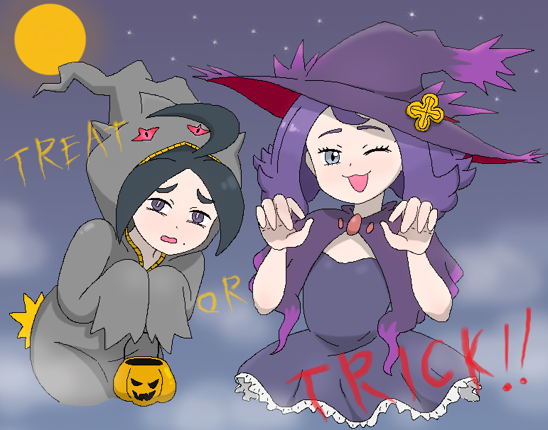 acerola, allister, mismagius, and banette (pokemon and 2 more) drawn by waagh52