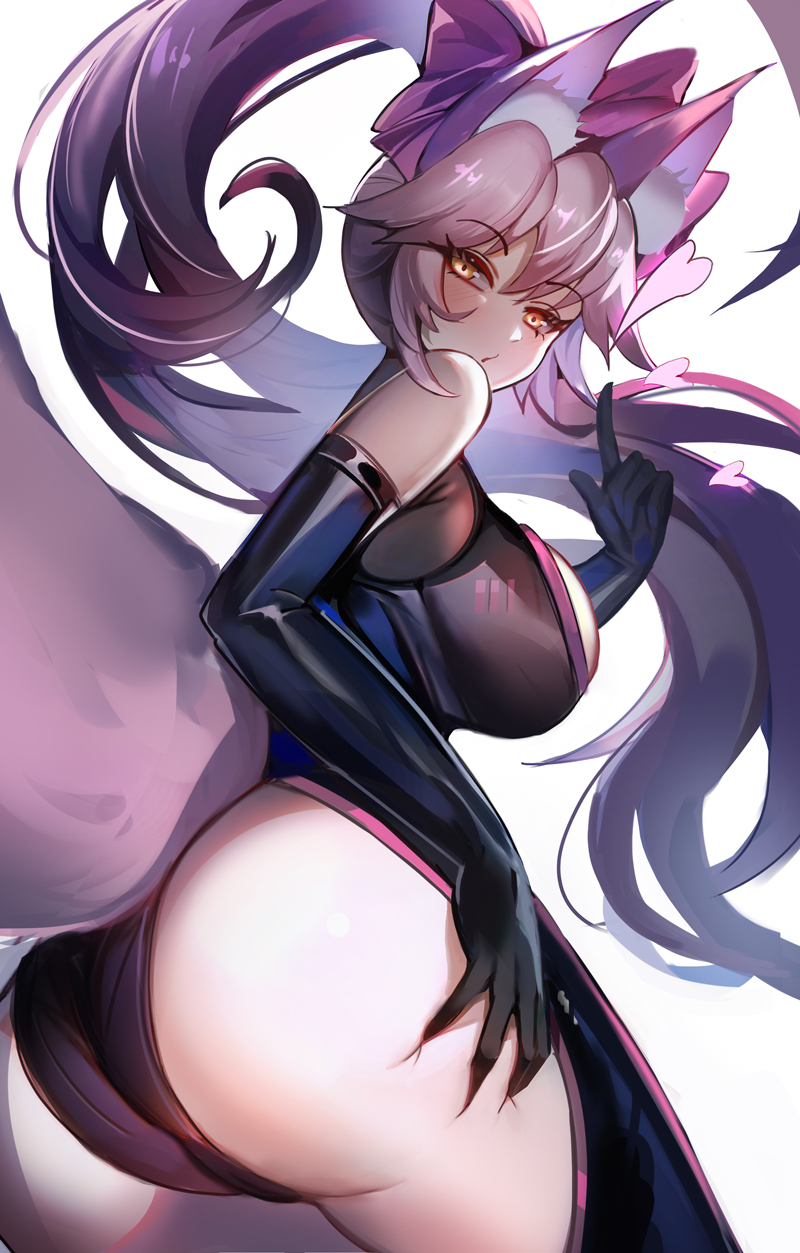 tamamo and koyanskaya (fate and 1 more) drawn by kuroha_(rockluo213)