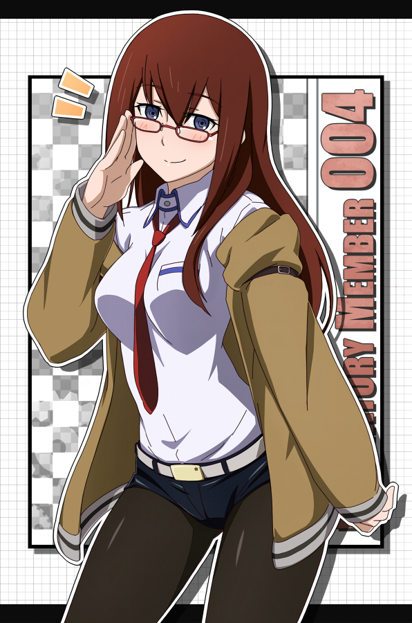 makise kurisu (steins;gate) drawn by ashita_kara_ganbaro