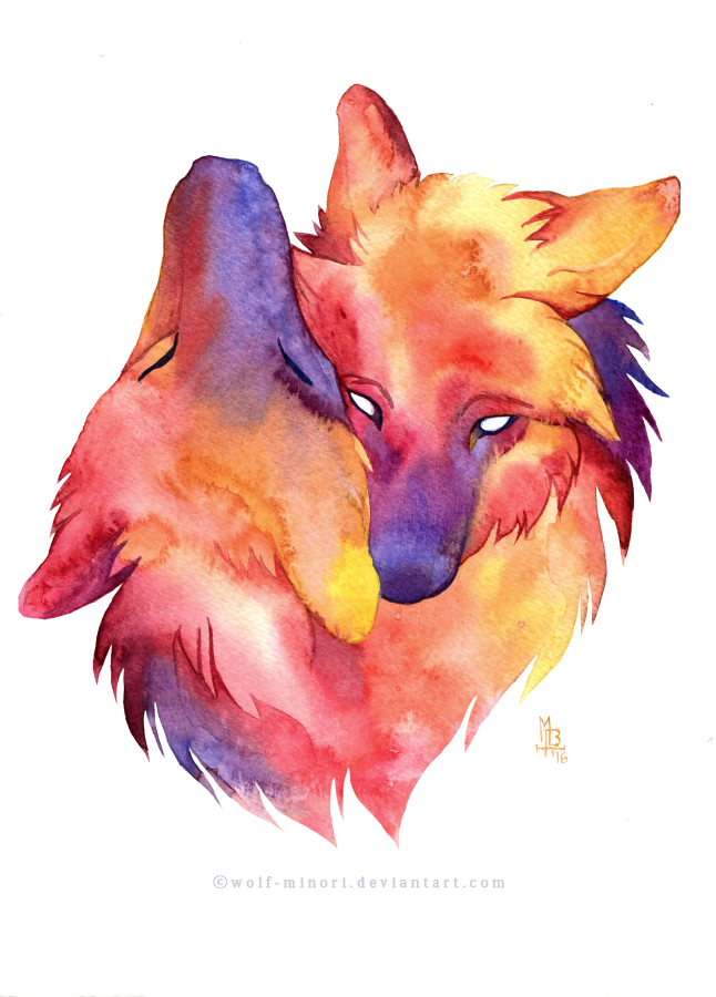 original drawn by wolf-minori