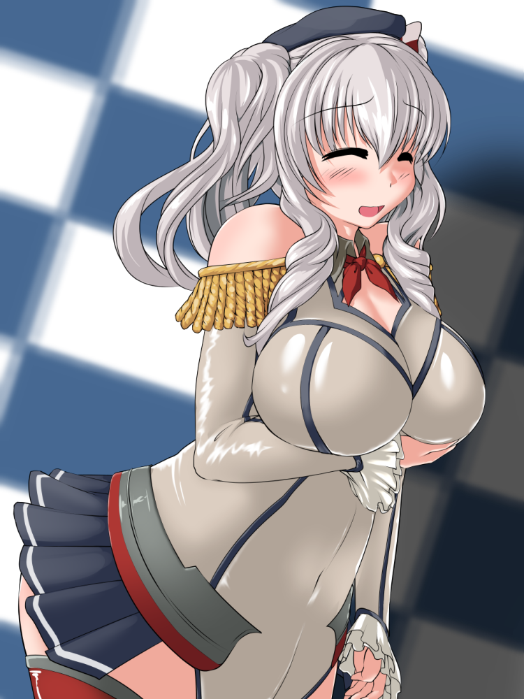 kashima (kantai collection and 1 more) drawn by jini_ya1
