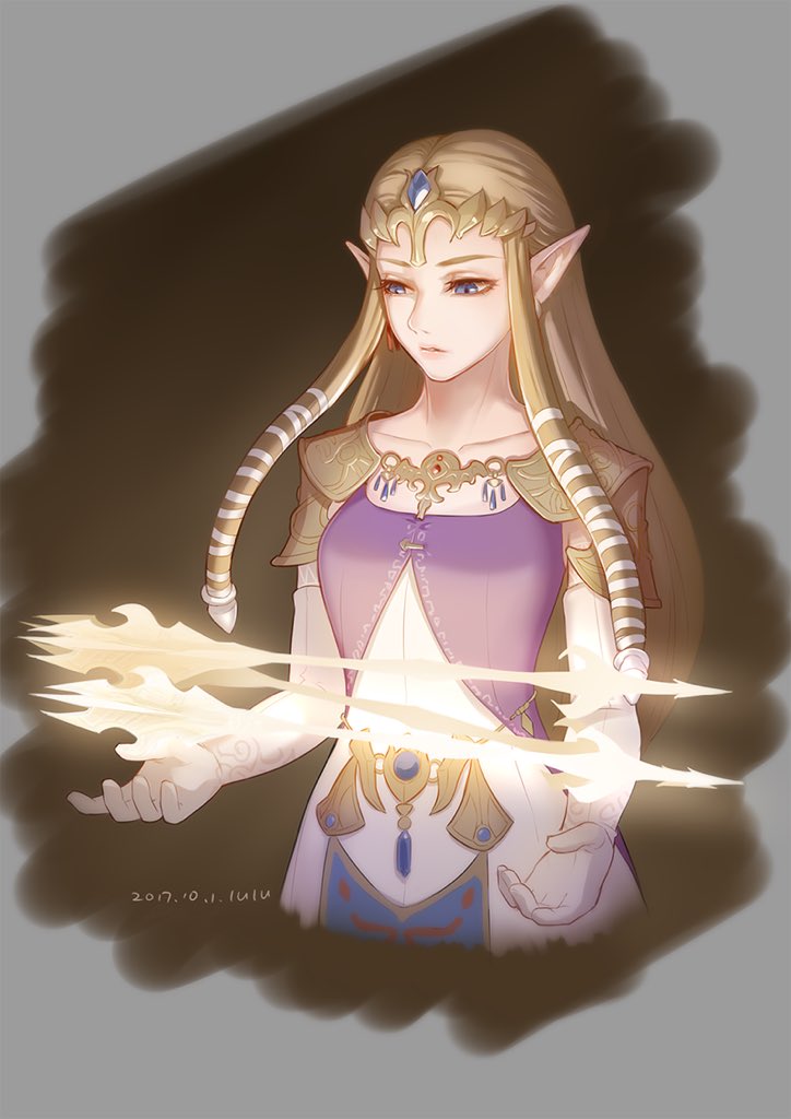 princess zelda (the legend of zelda and 1 more) drawn by ruru_(lulubuu)