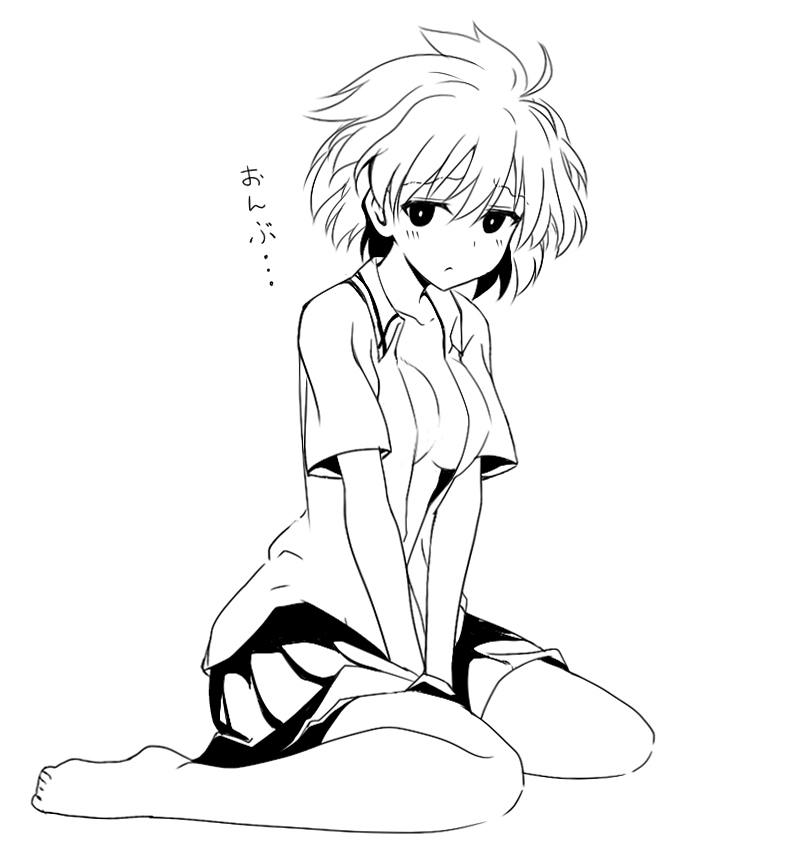 kosegawa shiromi (saki) drawn by itamochi