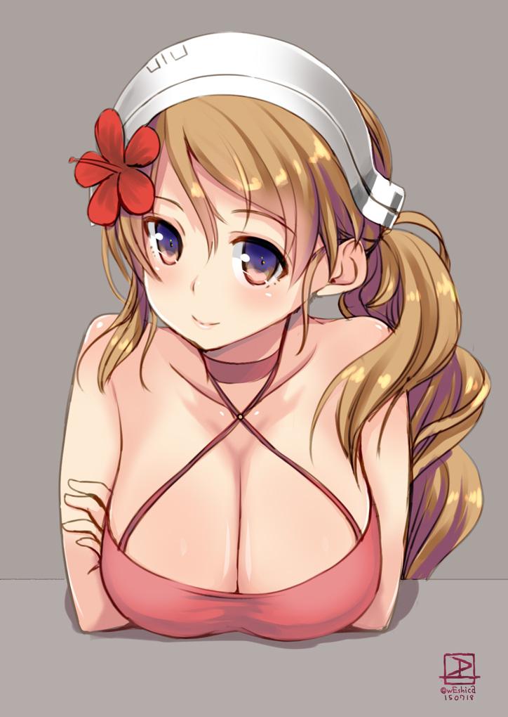 littorio and italia (kantai collection) drawn by weshika