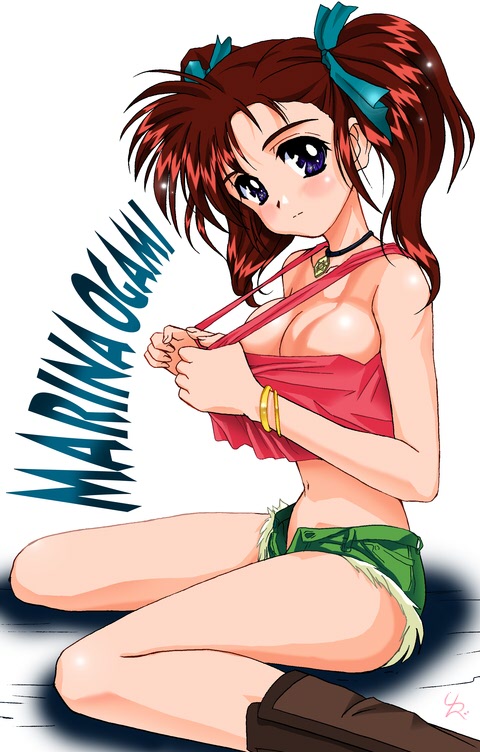 oogami marina (bakusou kyoudai let's & go!! and 1 more)