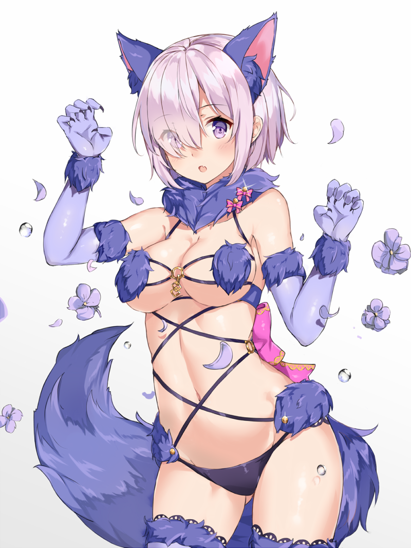 mash kyrielight (fate and 1 more) drawn by noboru_(kamine204136)