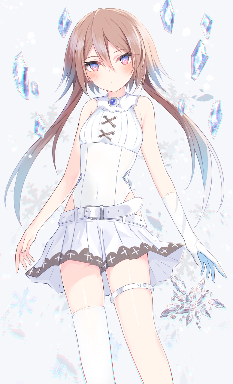 blanc and white heart (neptune) drawn by ray_726