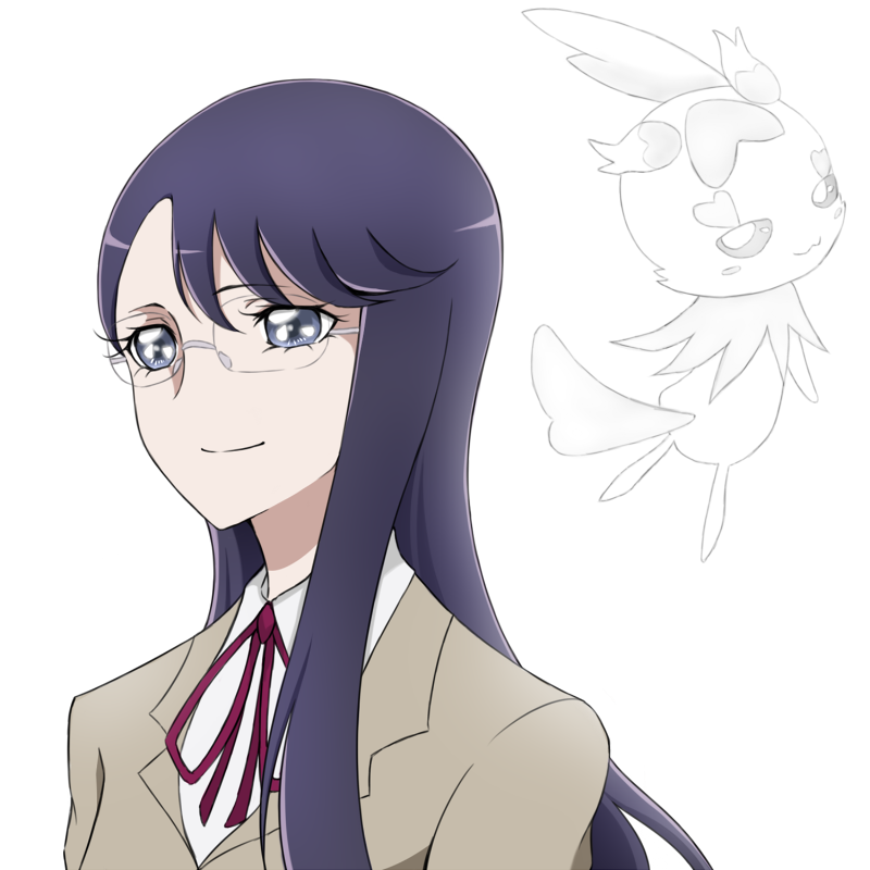 tsukikage yuri and cologne (precure and 1 more) drawn by tsukikage_oyama