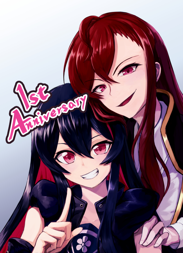 ren and maryl von brown (witch's weapon) drawn by juunishi_aya