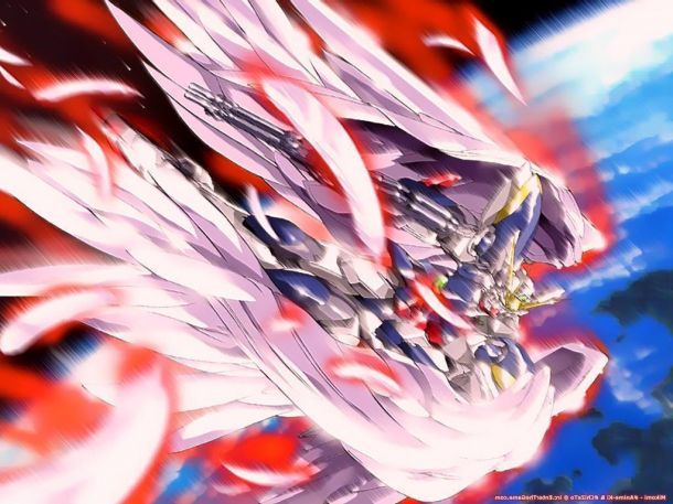 wing gundam zero custom (gundam and 2 more)
