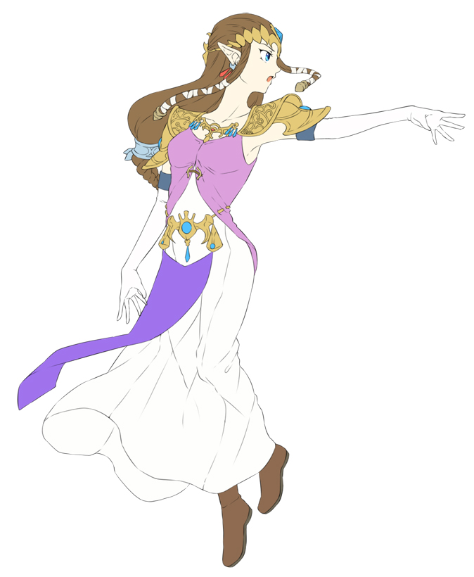 princess zelda (the legend of zelda and 2 more) drawn by saiba_(henrietta)