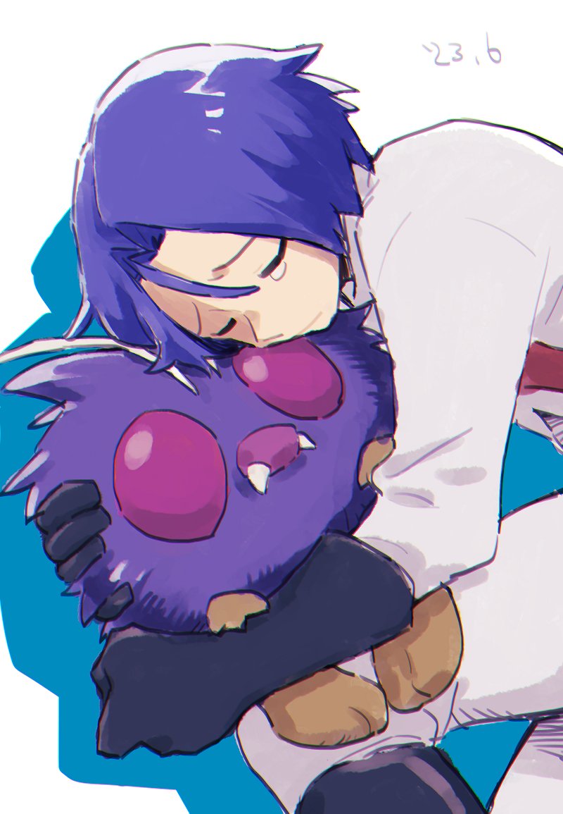 james and venonat (pokemon) drawn by i_ht_b