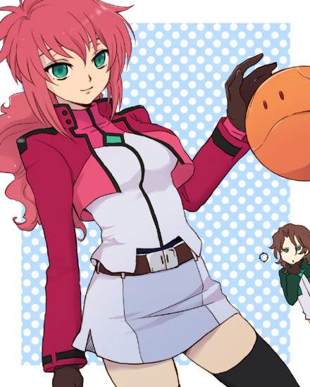 haro, feldt grace, and lyle dylandy (gundam and 1 more) drawn by plum_(arch)