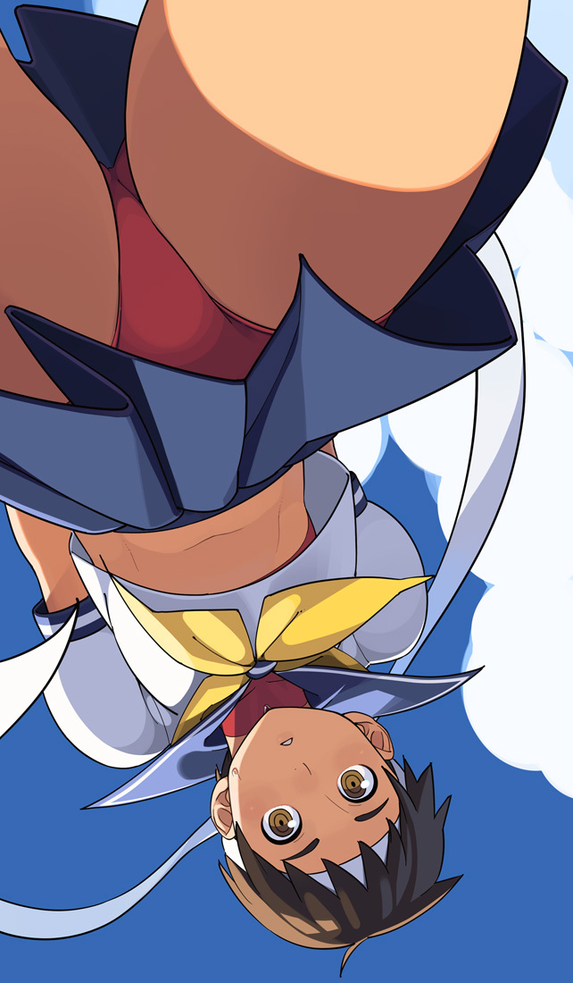 kasugano sakura (street fighter and 1 more) drawn by go_robots