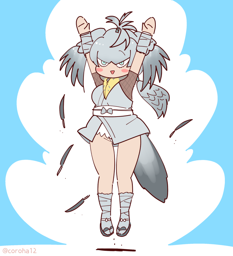 shoebill (kemono friends) drawn by coroha