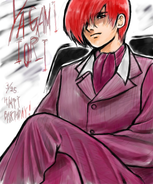 yagami iori (the king of fighters and 1 more)