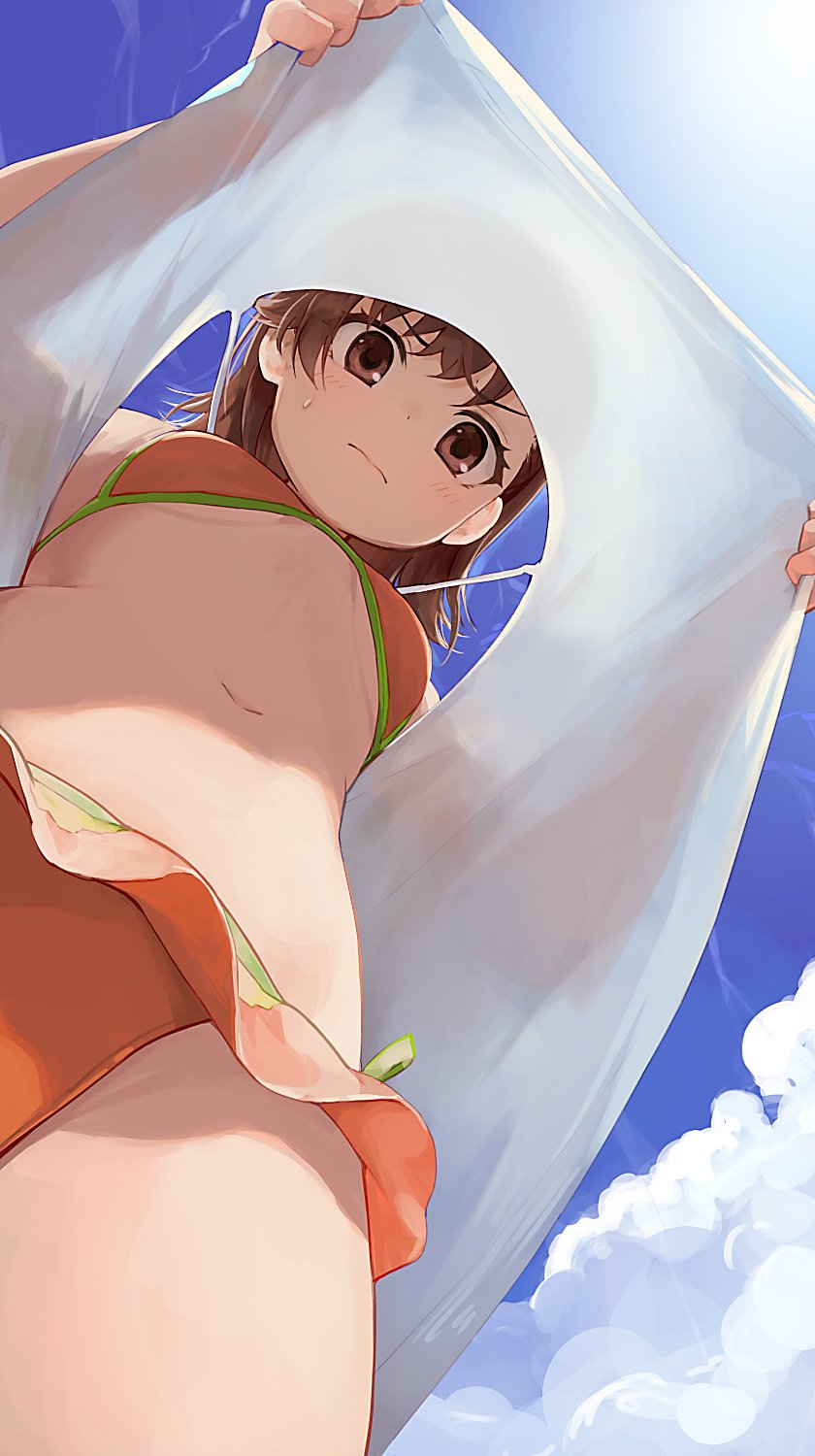 misaka mikoto (toaru majutsu no index and 1 more) drawn by hiroki_(yyqw7151)
