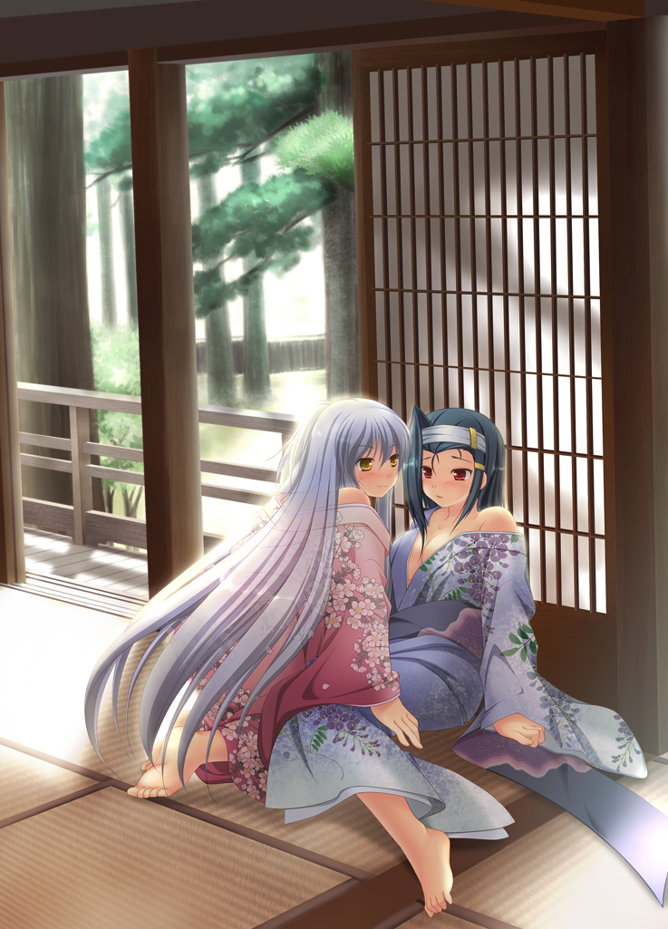 uesugi kenshin and takeda shingen (sengoku otome) drawn by takatsukasa_yue