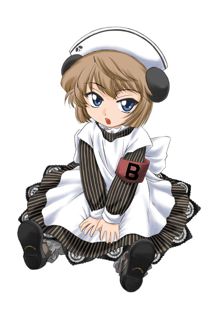 haibara ai and piyoko (meitantei conan and 1 more) drawn by wan'yan_aguda