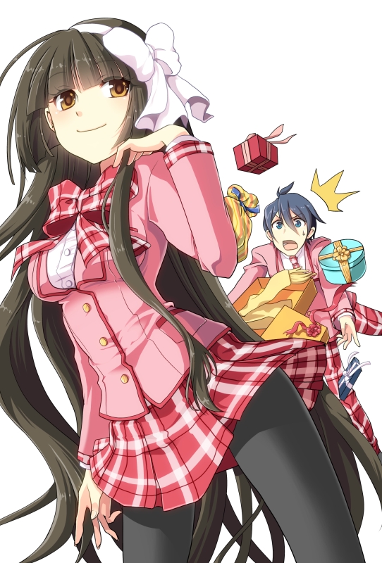 nakamura tooru and kahou akane (kane wa kanojo no mawarimono) drawn by hiiro_(kikokico)