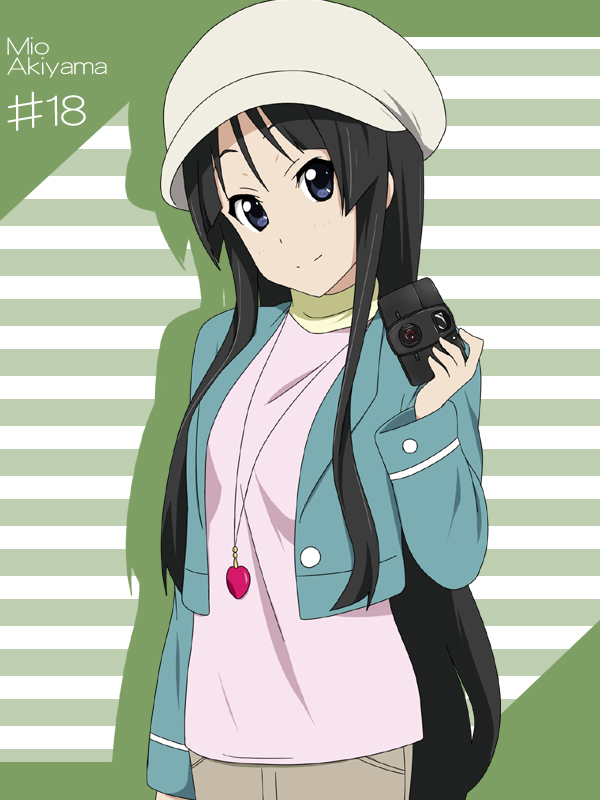 akiyama mio (k-on!) drawn by ikari_manatsu