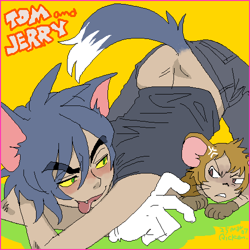 tom and jerry (tom and jerry) drawn by ricken