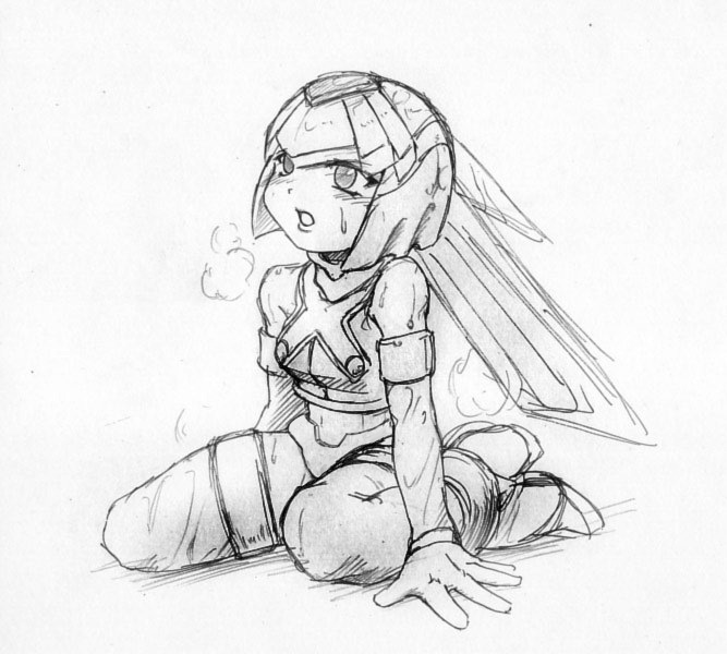 fairy leviathan (mega man and 1 more) drawn by girutaabo