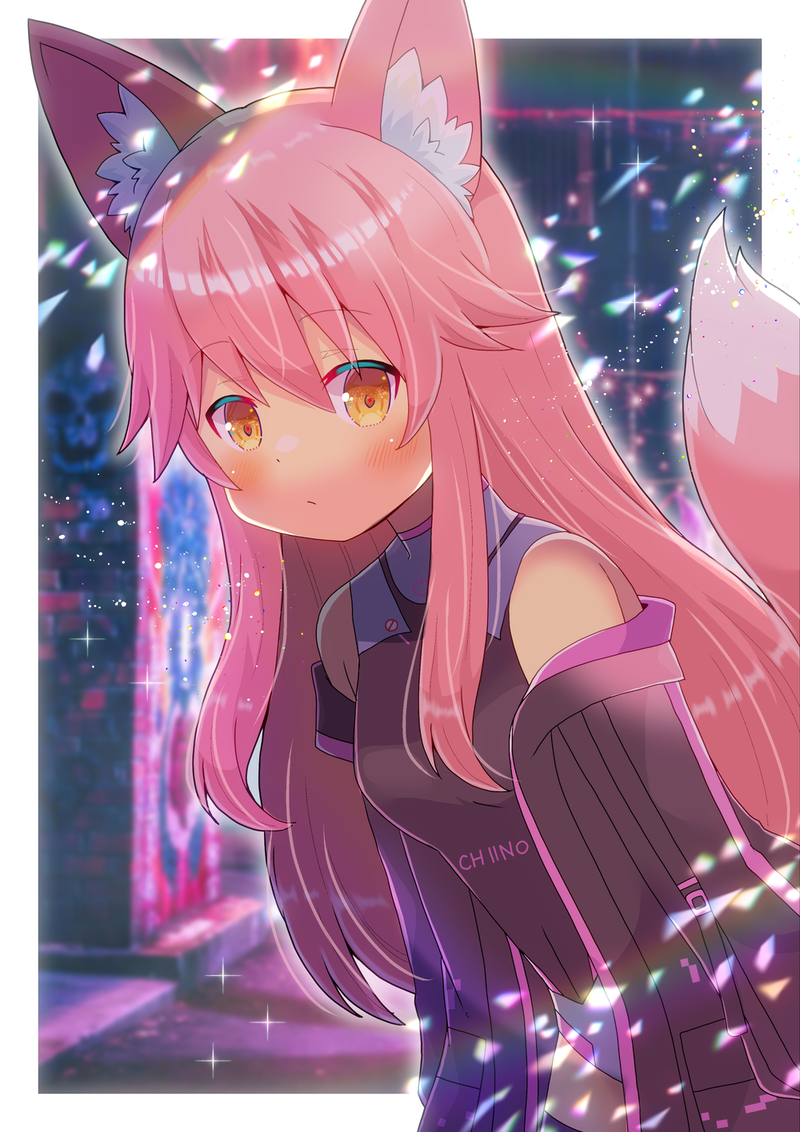 chiino (indie virtual youtuber) drawn by kou_hiyoyo