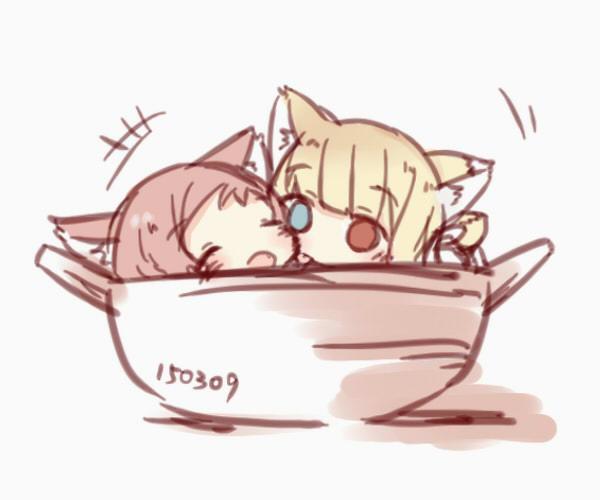 takei hisa and fukuji mihoko (saki) drawn by fud